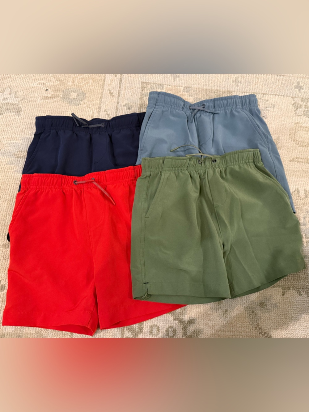 Vineyard Vines Boys Pull-on Performance Shorts - Red, Navy, Olive, Light Blue